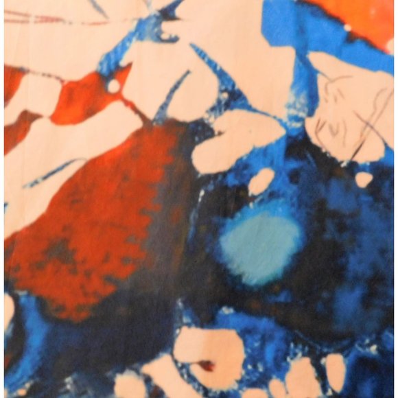 Misslook Dress XL Pink Abstract Print Sleeveless Pullover Cotton Polyester - Picture 8 of 11